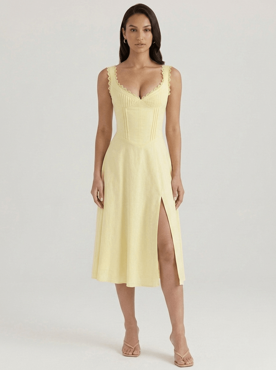 sienna corset dress Cocktail Astr the Label | gala dresses short Corset belt Sienna is perfect for Color:spice shantung