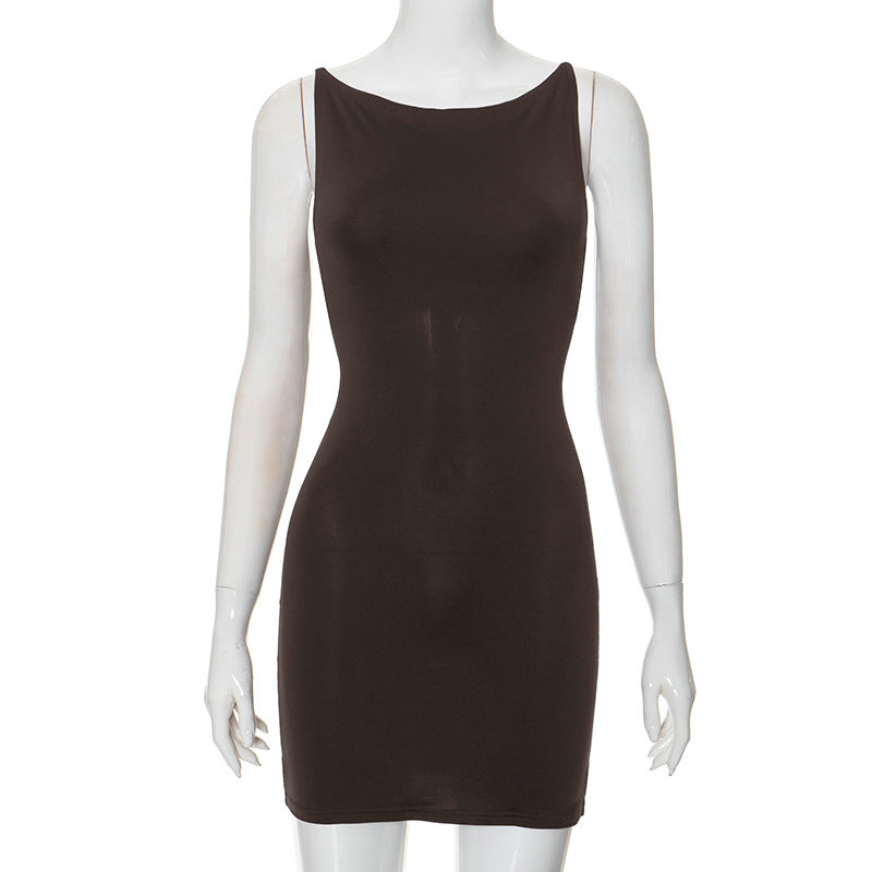 Luisa | Sleeveless Backless Bodycon Dress
