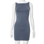 Luisa | Sleeveless Backless Bodycon Dress