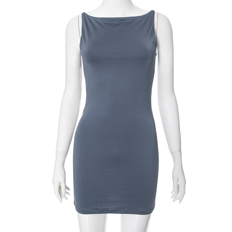Luisa | Sleeveless Backless Bodycon Dress