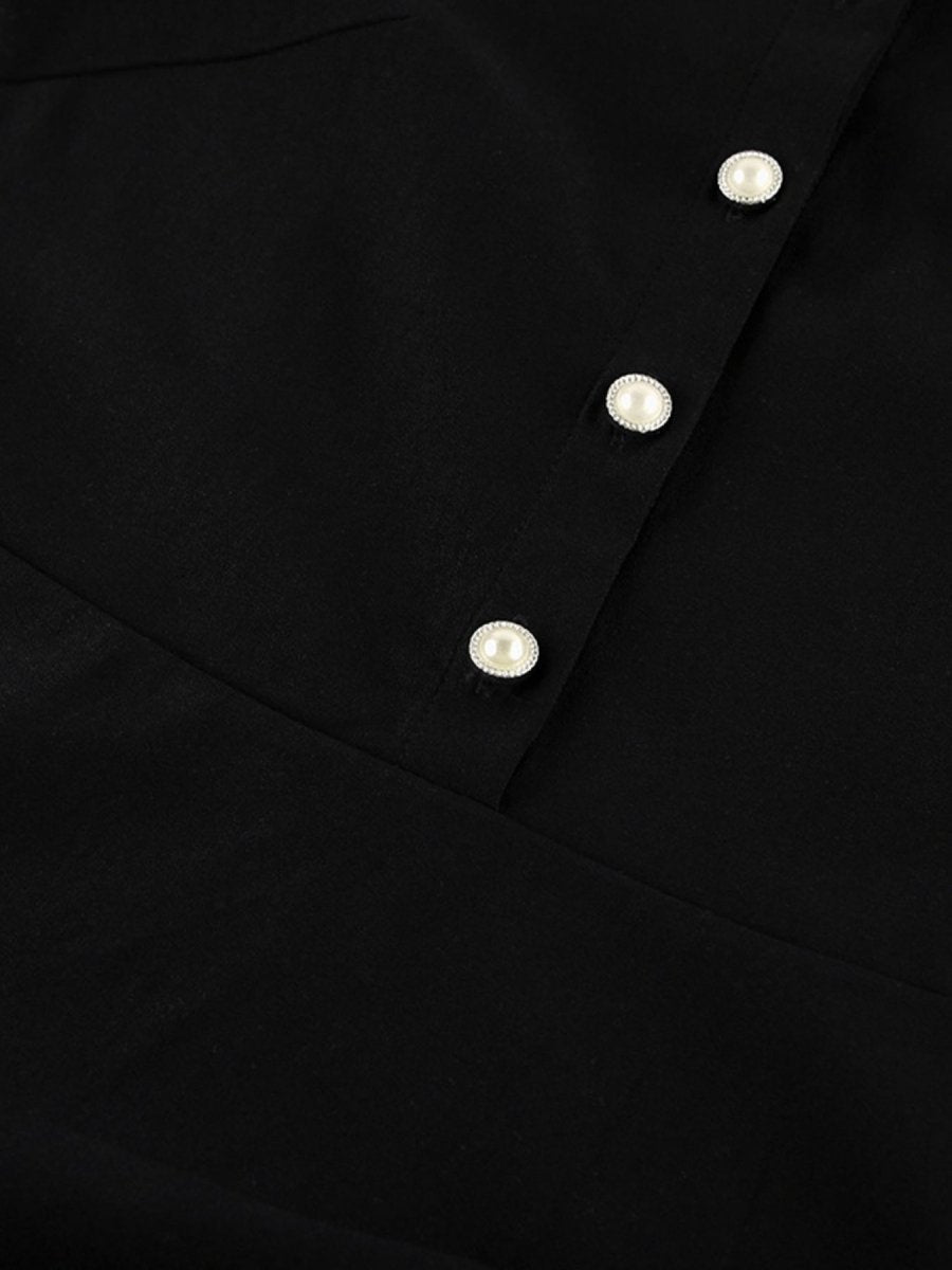 Nicole | Gracious Long Sleeve Formal Dress - HoneyvineDress