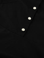 Nicole | Gracious Long Sleeve Formal Dress - HoneyvineDress