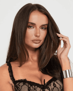 Monet | Black Lace Midi Dress, Polished Finish