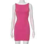 Luisa | Sleeveless Backless Bodycon Dress