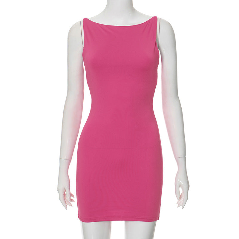 Luisa | Sleeveless Backless Bodycon Dress