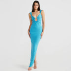 Kate | Sexy V-Neck Backless Sweetheart Slit Bodycon Dress