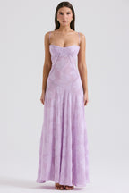 Liv | Floral Sweetheart Garden Wedding Maxi Dress