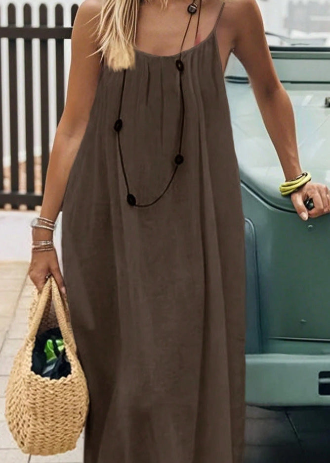 Elena | Airy Adjustable-Strap Summer Dress
