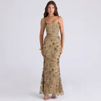 Paola | Backless Corset Mermaid Dress