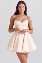 Bettina | Corset Bustier Princess Prom Mini Dress