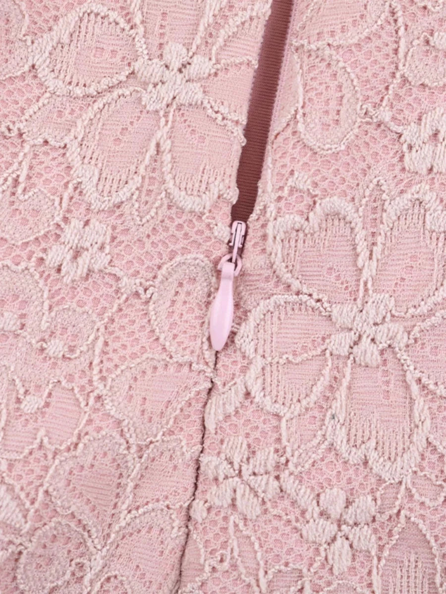 Delilah | Refined Lace Corset Bustier Mini Dress - HoneyvineDress