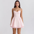 Bettina | Corset Bustier Princess Prom Mini Dress
