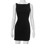 Luisa | Sleeveless Backless Bodycon Dress