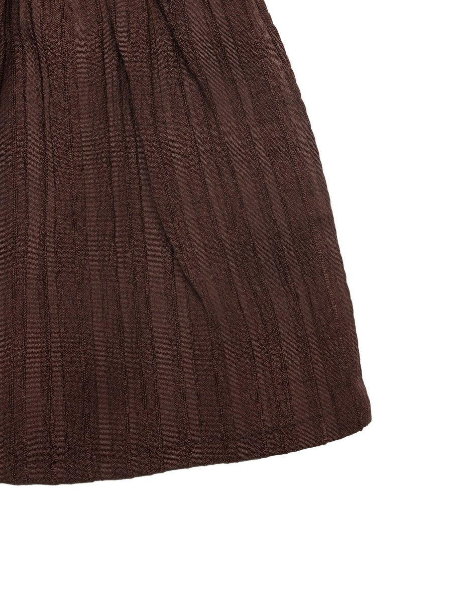 Strapless Smocked Mini Dress – Flowy Tiered Summer Dress with Bandeau Neckline - Honeyvine