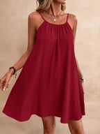 Tiana | Casual Loose Relaxed Summer Beach Dress - HoneyvineDress