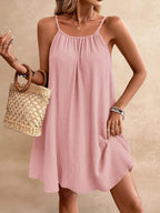 Tiana | Casual Loose Relaxed Summer Beach Dress - HoneyvineDress
