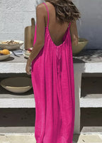 Elena | Airy Adjustable-Strap Summer Dress