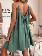 Tiana | Casual Loose Relaxed Summer Beach Dress - HoneyvineDress