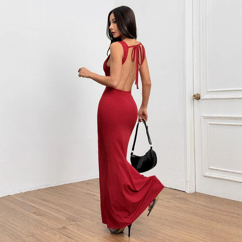 Adele | Socialite Backless Banquet Evening Dress