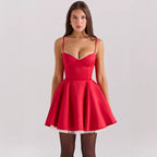 Bettina | Corset Bustier Princess Prom Mini Dress