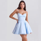 Bettina | Corset Bustier Princess Prom Mini Dress