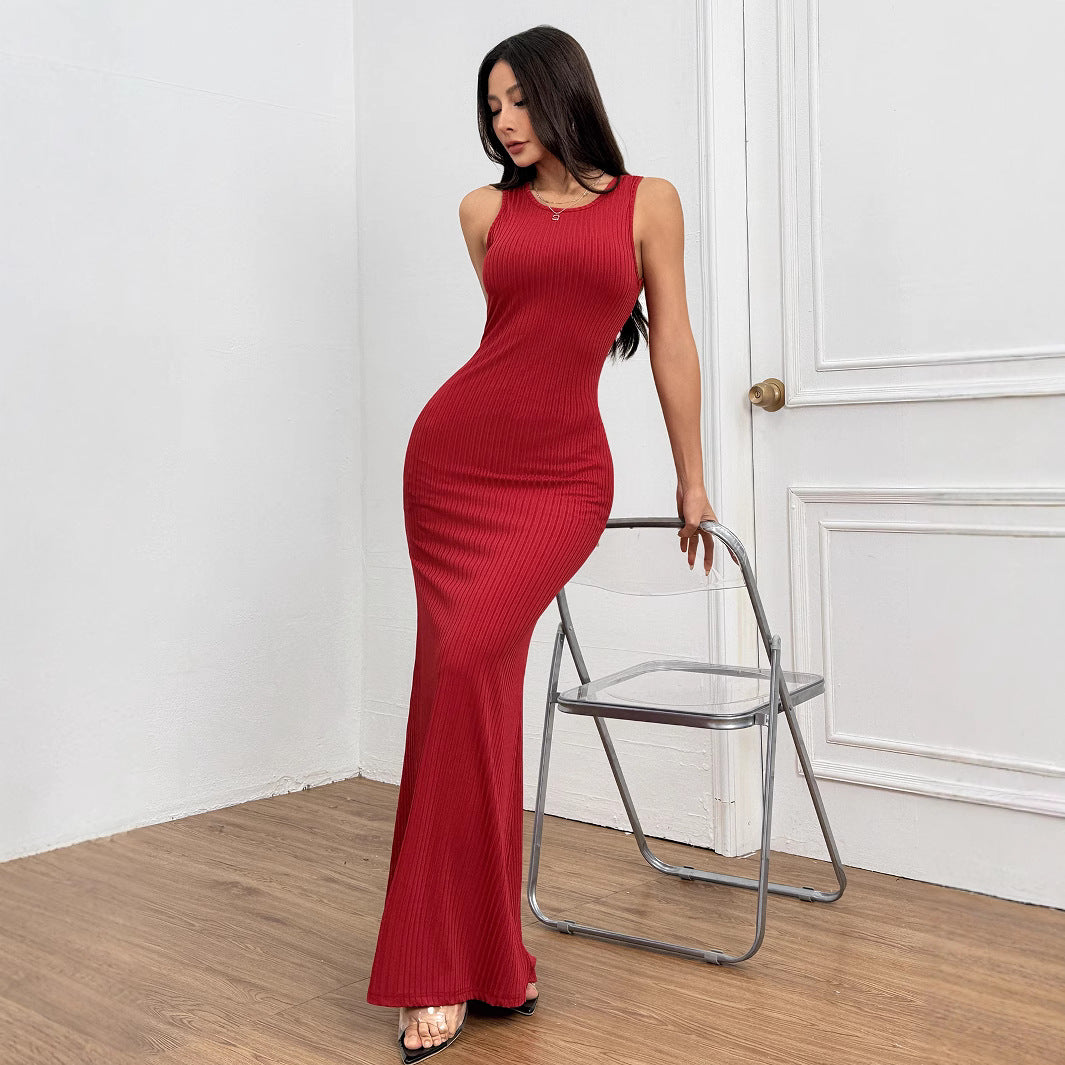 Adele | Socialite Backless Banquet Evening Dress