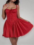 Wendy | Corset Mini Dress for Playful Summer Days