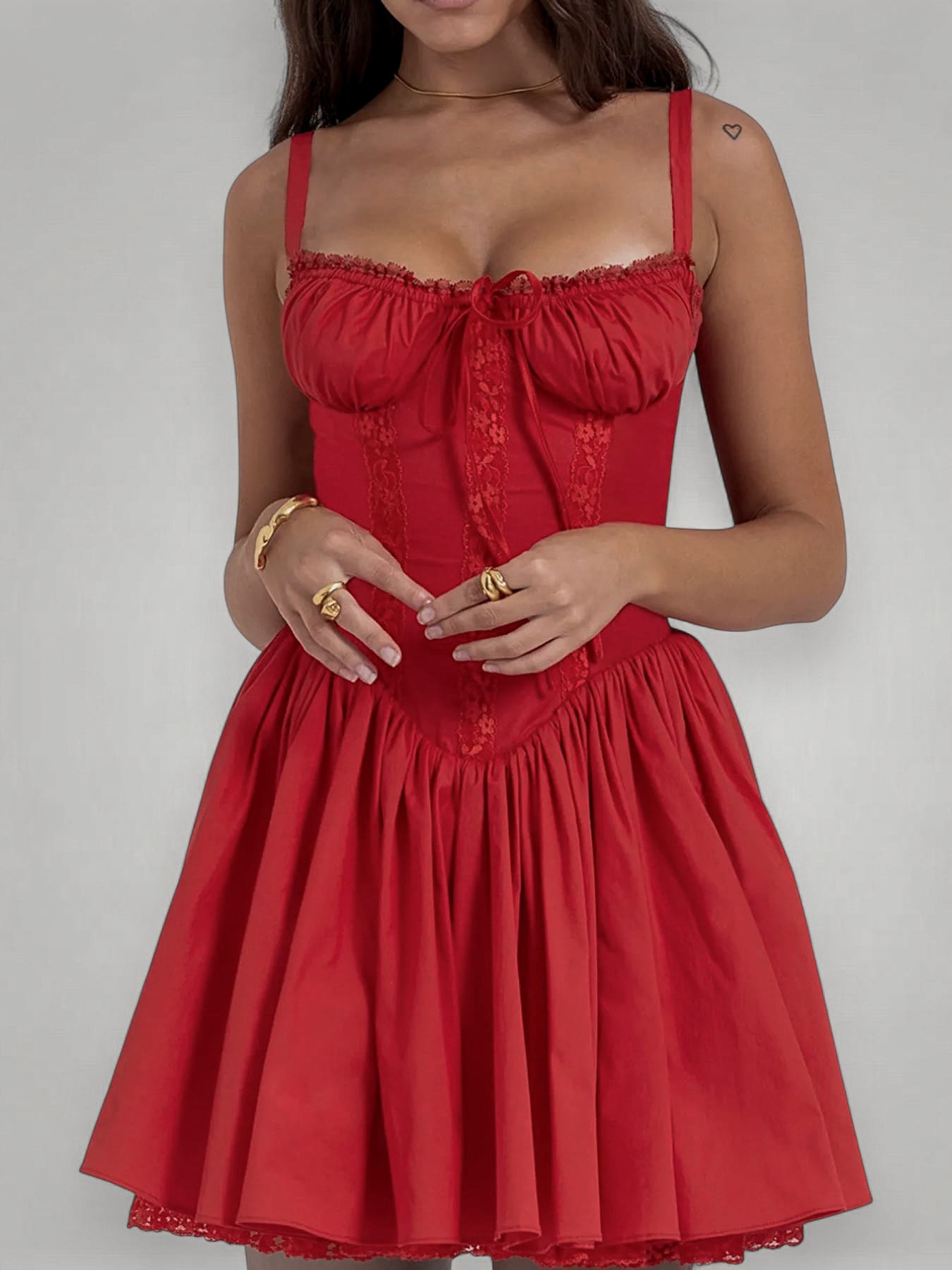 Wendy | Corset Mini Dress for Playful Summer Days