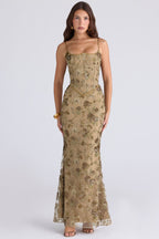 Paola | Backless Corset Mermaid Dress