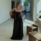 Lucia | Waist-Cinching One-Shoulder Maxi Dress