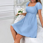 Chiara | Romantic Puff Sleeve Babydoll Mini Dress