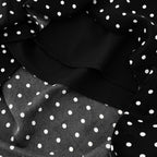 Pauline | Timeless Polka Dot Backless Midi Dress