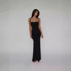 Rose | Elegant Fitted Slimming Maxi Dress - Honeyvine