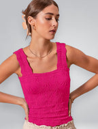 Mariette | Fitted Summer Crop Top