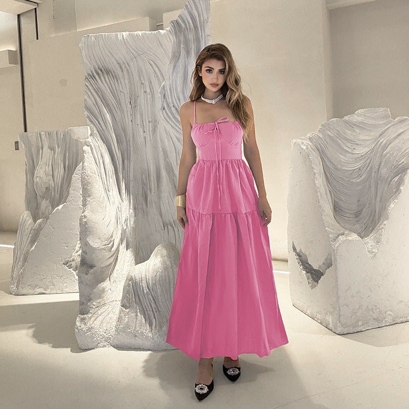 Maya | Cute Corset Backless A-Line Vacation Dress