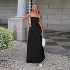 Lucia | Waist-Cinching One-Shoulder Maxi Dress