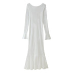 Marisa | Bell Sleeve Mermaid Maxi Dress