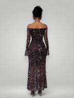 Monalisa | High-end Leopard Maxi Dress