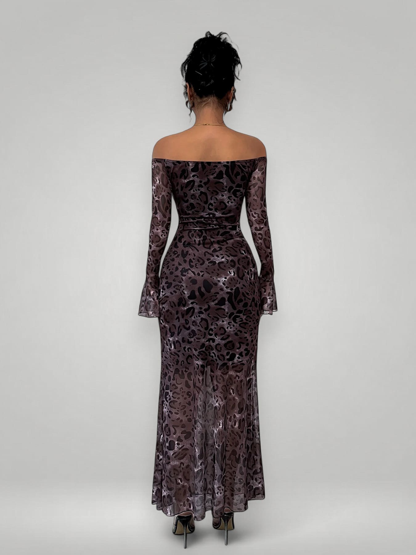 Monalisa | High-end Leopard Maxi Dress
