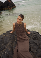 Yvette | Shirred Bodice Maxi Dress