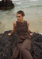 Yvette | Shirred Bodice Maxi Dress