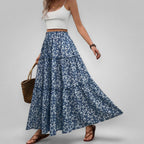 Marcella | Floral Boho Maxi Skirt