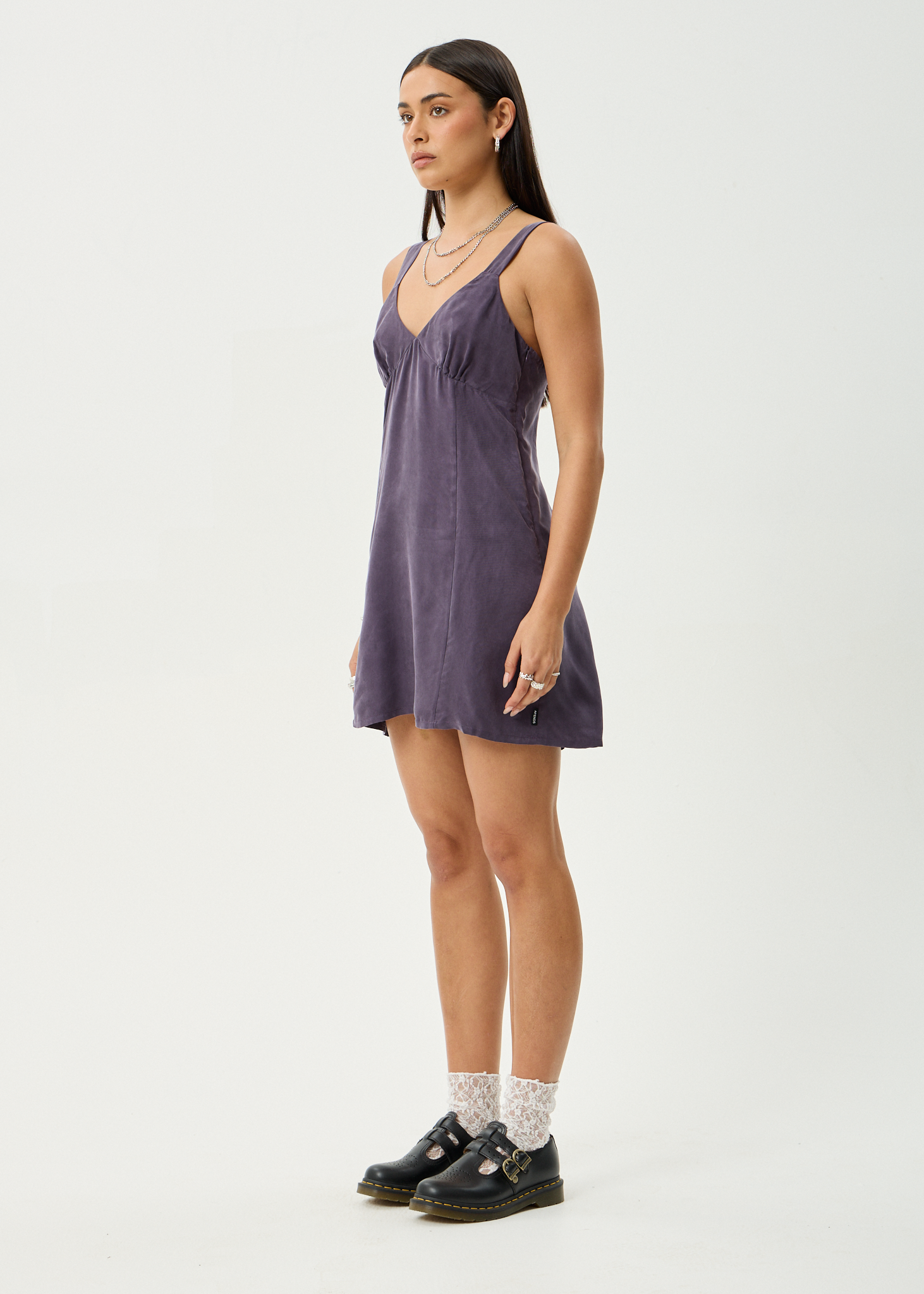 Fleur | Silky Cupro Mini Dress