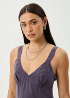 Fleur | Silky Cupro Mini Dress