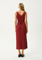 Ondine | Ribbed Knit Midi Dress