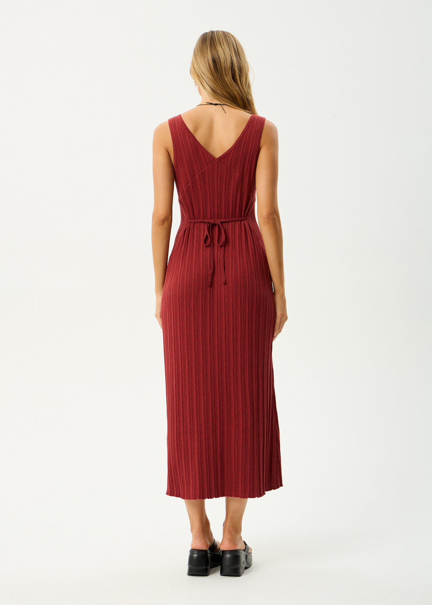 Ondine | Ribbed Knit Midi Dress