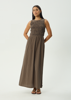 Yvette | Shirred Bodice Maxi Dress