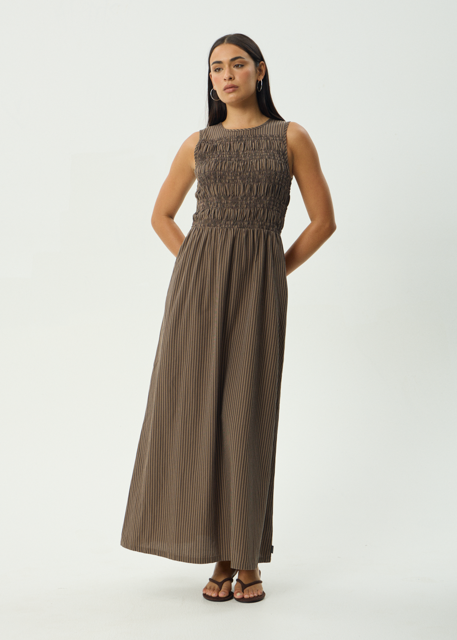 Yvette | Shirred Bodice Maxi Dress