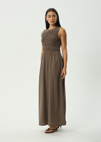 Yvette | Shirred Bodice Maxi Dress