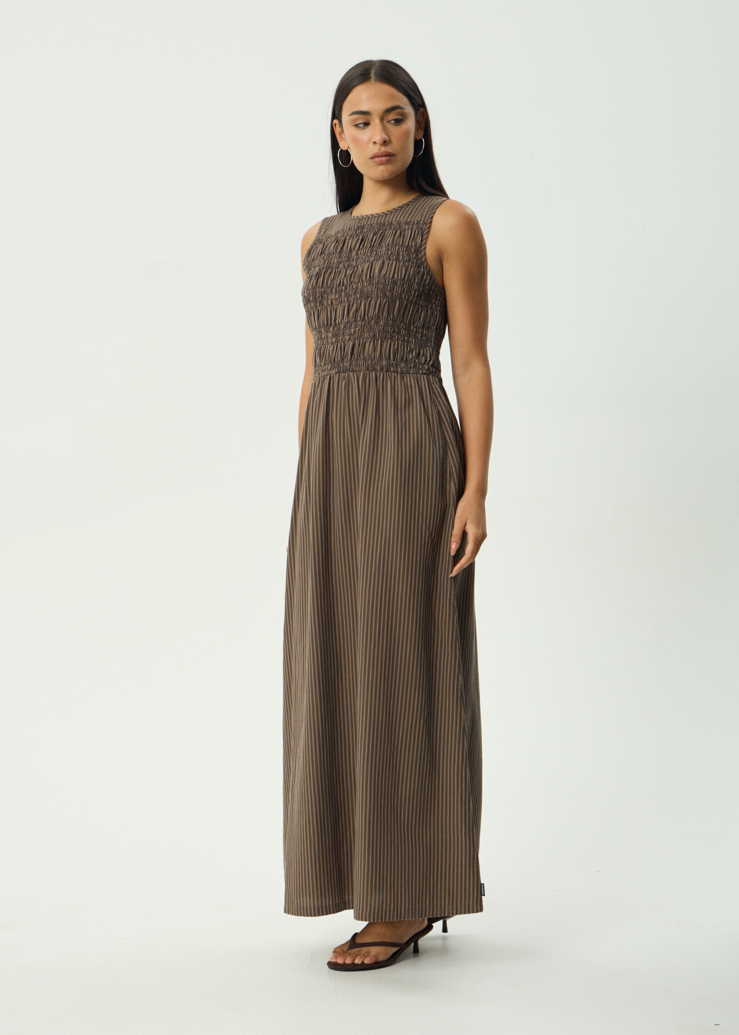 Yvette | Shirred Bodice Maxi Dress